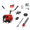 MULTI TOOL ATTACHED SIDEPACK BRUSH CUTTER, 52 CC, 2 STROKE