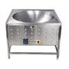 STAINLESS STEEL 25 LTR TABLE TOP ELECTRIC KADAI, 28 INCH