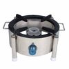 STAINLESS STEEL ROUND BHATTI,12 INCH