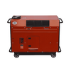 HPM 7 KVA RECOIL AND SELF START SILENT GENERATOR GE-7000PS