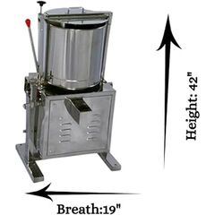 TILTING WET GRINDER WITH GEAR BOX, 5 LITRE