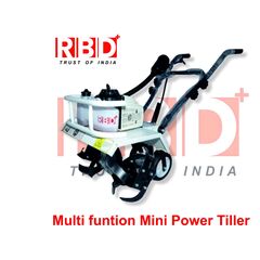 RBD HEAVY DUTY POWER TILLER, CULTIVATOR, ROTARY, WEEDER WITH 2 STROKE 3 HP ENGINE FOR AGRICULTURE & GARDEN USE