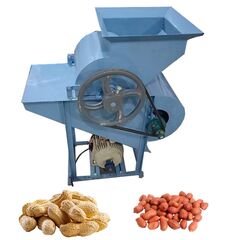 GROUNDNUT DECORTICATOR WITH 1HP MOTOR 150KG/HR