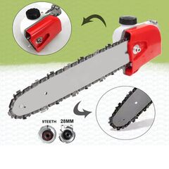 CHAINSAW ATTACHMENT FOR BRUSH CUTTER