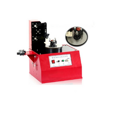 DESKTOP ELECTRIC PAD PRINTER ROUND PLATE