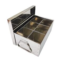 STAINLESS STEEL 6 BOWL MASALA PETI, 500 GM