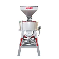 14 INCH HORIZONTAL STONE TYPE FLOUR MILL WITH 3 HP CROMPTON MOTOR