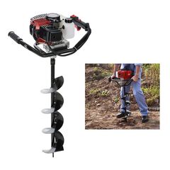 TWO MAN OPERATED PETROL EARTH AUGER, 52 CC
