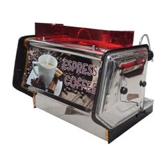 18 INCH ELECTRIC AND GAS COFFEE MACHINE WITH AUTO CUT
