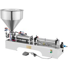 SINGLE HEAD PASTE FILLING MACHINE, 30 TO 300 ML