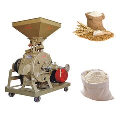 14INCH STONE TYPE ATTA CHAKKI THIRD PEDESTAL FLOUR MILL 3HP
