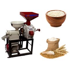 STONE TYPE RICE HULLER WITH FLOUR MILL, 14 INCH, 3 HP