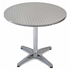 STAINLESS STEEL ROUND FAST FOOD TABLE