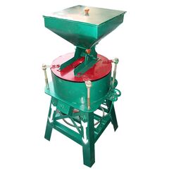 HORIZONTAL FLOUR MILL 18 INCH STONE TYPE WITH 3 HP MOTOR