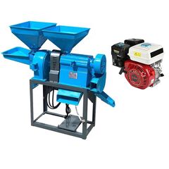 COMBINE RICE MILL WITH 6.5 HP PETROL ENGINE 250 KG/HR