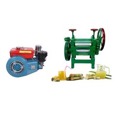 GEAR TYPE SUGARCANE MACHINE WITH DIESEL ENGINE