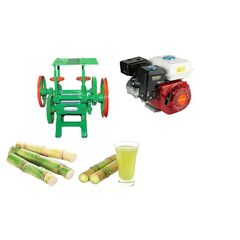 HEAVY DUTY AUTOMATIC SUGARCANE JUICER MACHINE WITH PETROL ENGINE