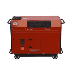 HPM 7 KVA RECOIL AND SELF START SILENT GENERATOR GE-7000PS