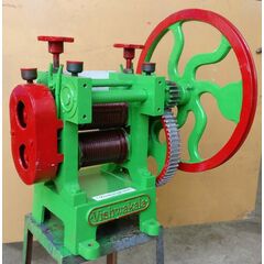 MANUAL SUGARCANE MACHINE WITH STAINLESS STEEL ROLLERS
