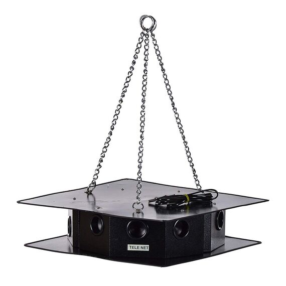 ULTRASONIC QUADRA SOUND MONKEY REPELLENT QS MON 158 QUADRA BLACK