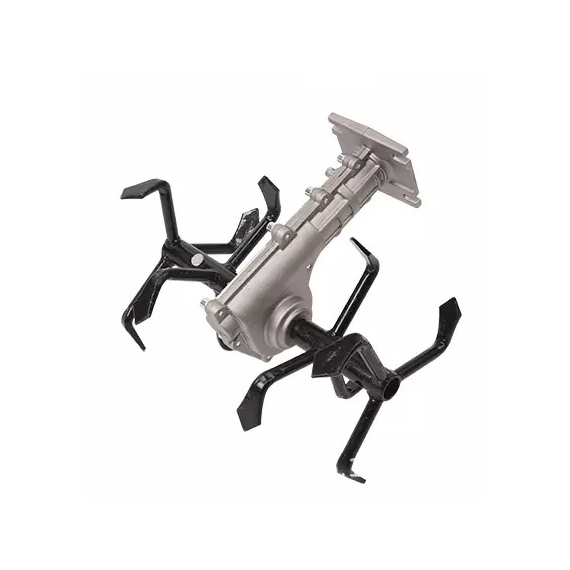 CULTIVATOR TILLER ATTACHMENT FOR BRUSH CUTTER, 26/28 MM, 9 TINE