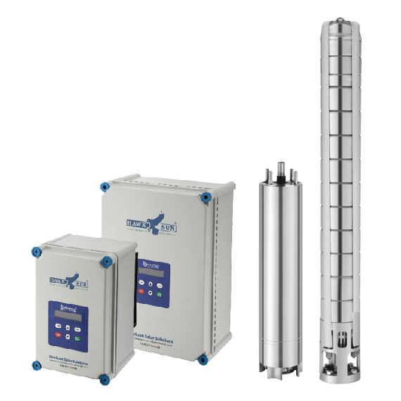 HAWKSUN SOLAR WATER PUMP 2 HP P4X-DSP-2020