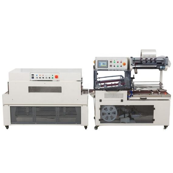 AUTOMATIC L SEALER WITH SHRINK TUNNEL MACHINE