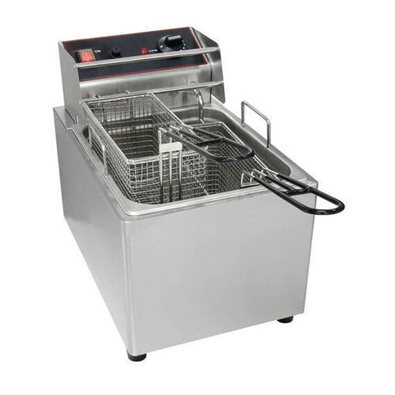 STAINLESS STEEL 5 LITERS DEEP FRYER ELECTRIC & GAS OPERATED