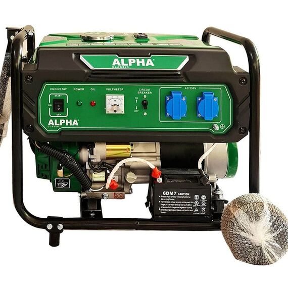 ALPHA 3KVA A3600 PORTABLE PETROL GENERATOR