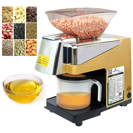 IMPERIUM® COLD PRESS OIL MACHINE FOR HOME WITH DIGITAL TEMPERATURE CONTROL - ALL SEEDS OIL EXTRACTION (TC-02)