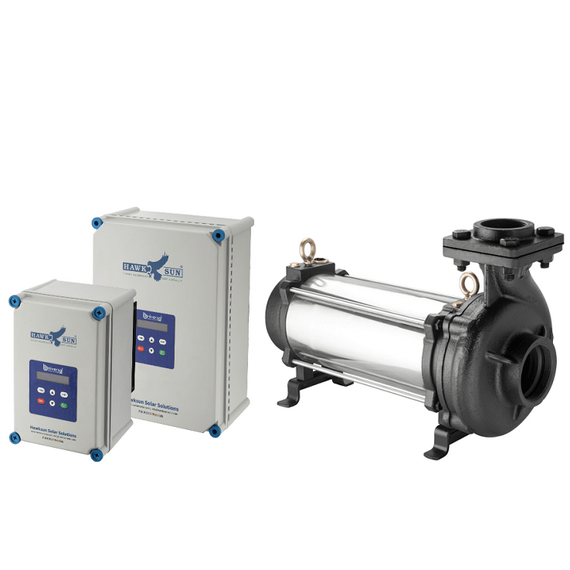 HAWKSUN SOLAR WATER PUMPSET WITH CONTROLLER 3 HP UHX-AOSP-3020