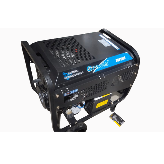 GRAVIS GD7500E DIESEL GENERATOR 6000WATTS WITH SELF START