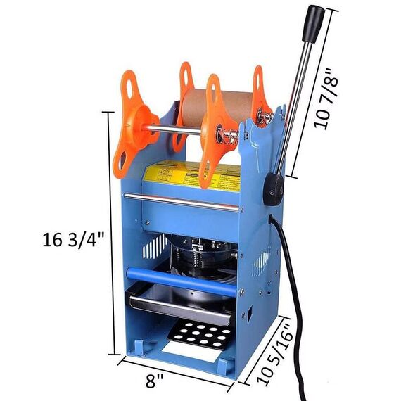 MANUAL CUP SEALER DIAMETER 70, 75, 90, 95MM