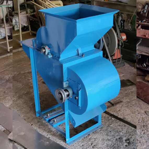 GROUNDNUT DECORTICATOR WITHOUT 1HP MOTOR 150KG/HR