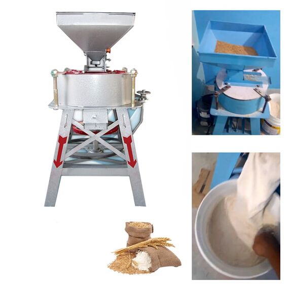 14 INCH FLOUR MILL HORIZONTAL STONE TYPE