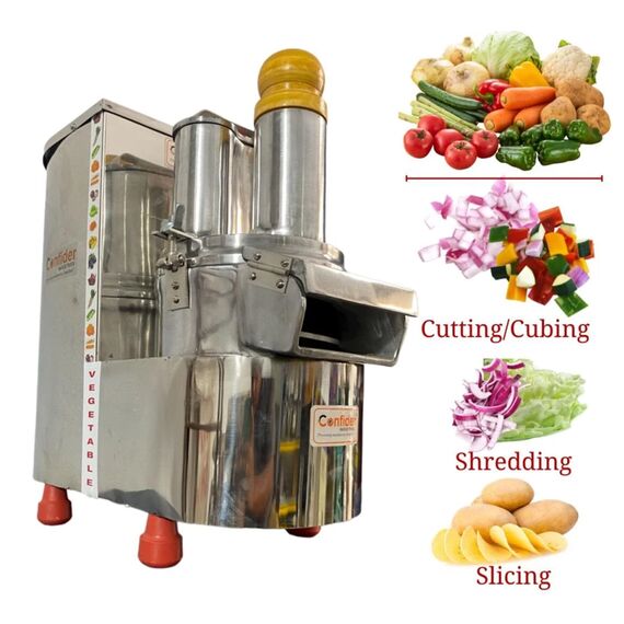 1HP REGULAR VEGETABLE CUTTING MACHINE 150-200KG/HR