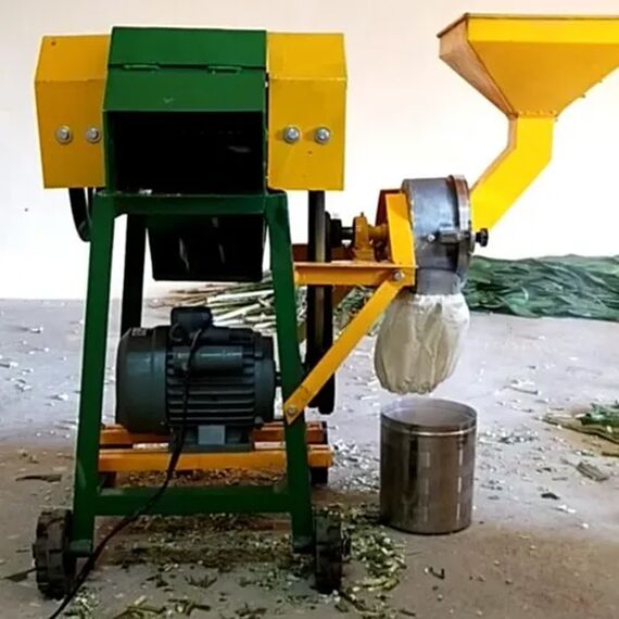 COMBINED CHAFF CUTTER AND PULVERIZER 2 HP