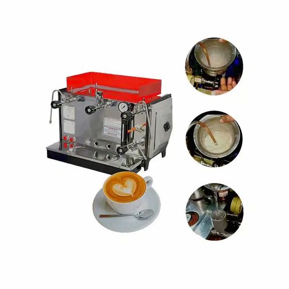 24 INCH ESPRESSO COFFEE MACHINE WITH AUTOCUT ELECTRIC AND GAS OPERATED