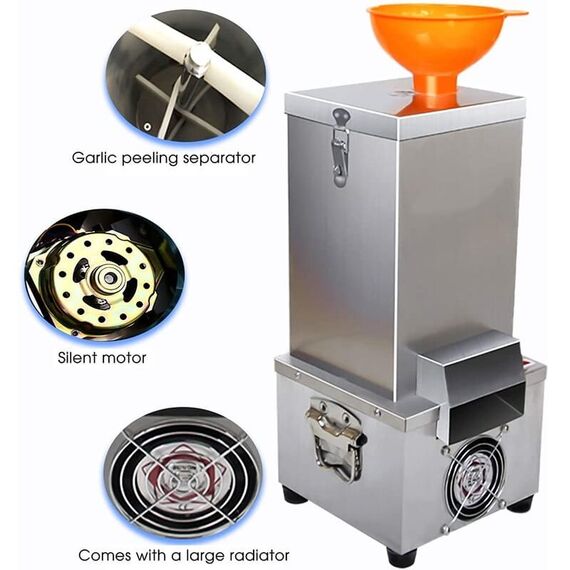AUTOMATIC GARLIC PEELER MACHINE 0.25HP