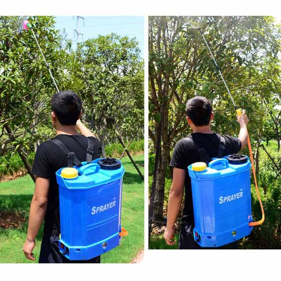 BACKPACK 16 LITERS MANUAL & BATTERY SPRAYER 12V ECONOMIC SERIES