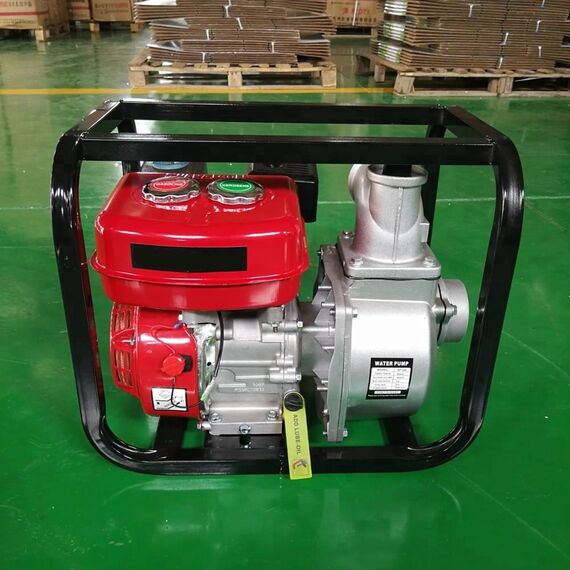 AGRICULTURAL RECOIL START PETROL RUN WATER PUMP WITH 5.5 HP ENGINE, 2 INCHS