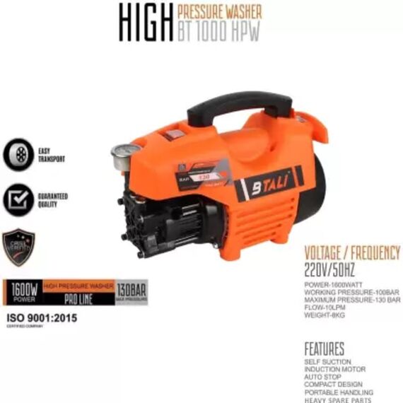 BTALI 1000 HPW HIGH PRESSURE WASHER 130 BAR