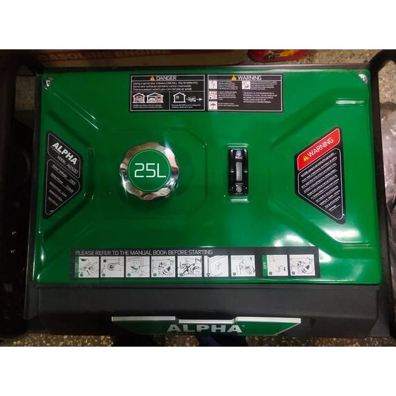 ALPHA 7KVA A9500 PORTABLE COMPACT PETROL GENERATOR