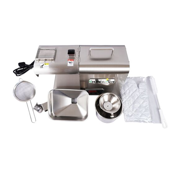 IMPERIUM® COLD PRESS OIL MACHINE FOR HOME WITH DIGITAL TEMPERATURE CONTROL - ALL SEEDS OIL EXTRACTION (TC-02)