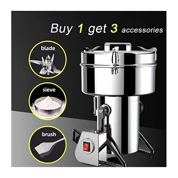 IMPERIUM SPICE GRINDER 5000 WATTS 3500 GRAM CAPACITY