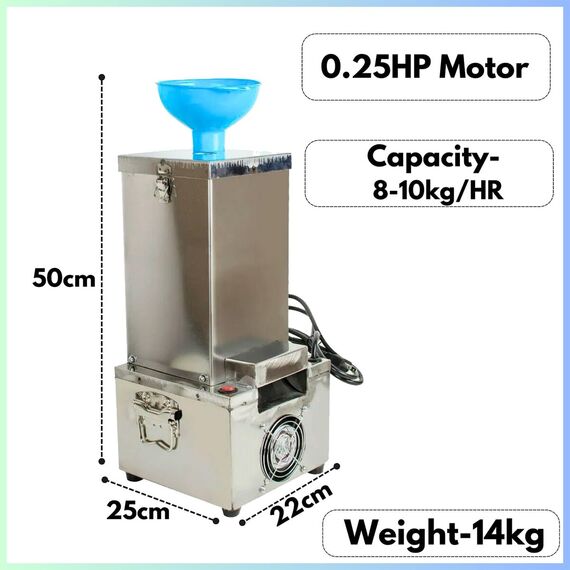 GARLIC PEELING MACHINE 0.25 HP