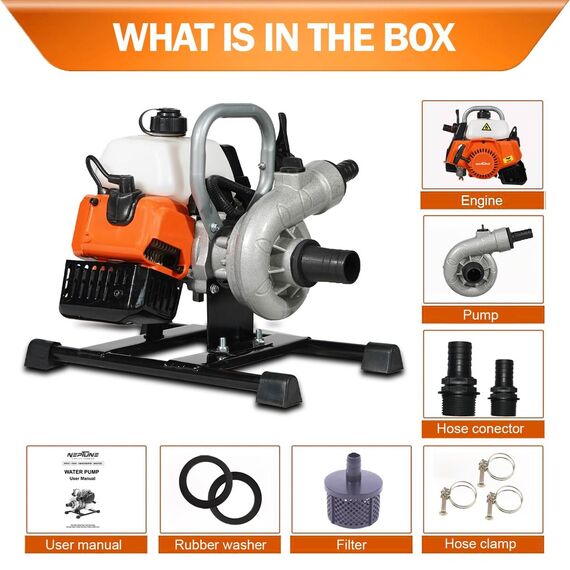 NEPTUNE NPP-1.5 HEAVY DUTY PETROL WATER PUMP 1.5 INCH 4 STROKE