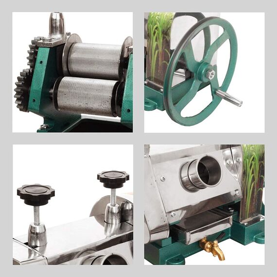 HEAVY DUTY SUGARCANE JUICER MACHINE WITH 6.5HP PETROL ENGINE