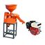 HEAVY DUTY RICE MILL MACHINE WITH 6.5 HP PETROL ENGINE, 150 KG/HR