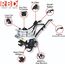 RBD HEAVY DUTY POWER TILLER, CULTIVATOR, ROTARY, WEEDER WITH 2 STROKE 3 HP ENGINE FOR AGRICULTURE & GARDEN USE